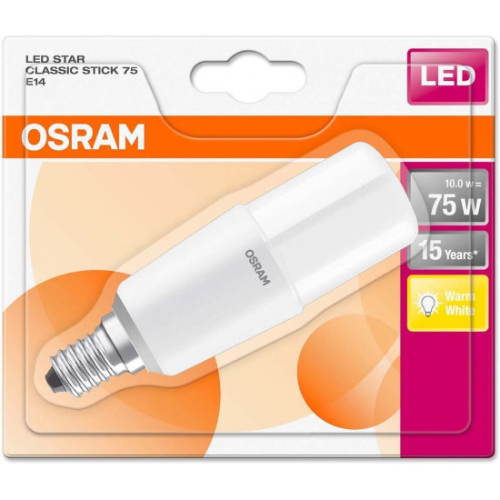 Лампа светодиодная OSRAM LED STAR STICK 75 10W 1055Lm 2700K E14 Лампа светодиодная OSRAM LED STAR STICK 75 10W 1055Lm 2700K E14