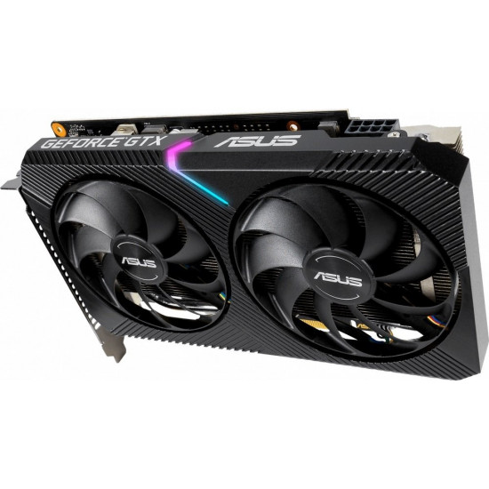 Видеокарта ASUS GeForce GTX1660 SUPER 6GB GDDR6 DUAL OC MINI (DUAL-GTX1660S-O6G-MINI) Видеокарта ASUS GeForce GTX1660 SUPER 6GB GDDR6 DUAL OC MINI (DUAL-GTX1660S-O6G-MINI)