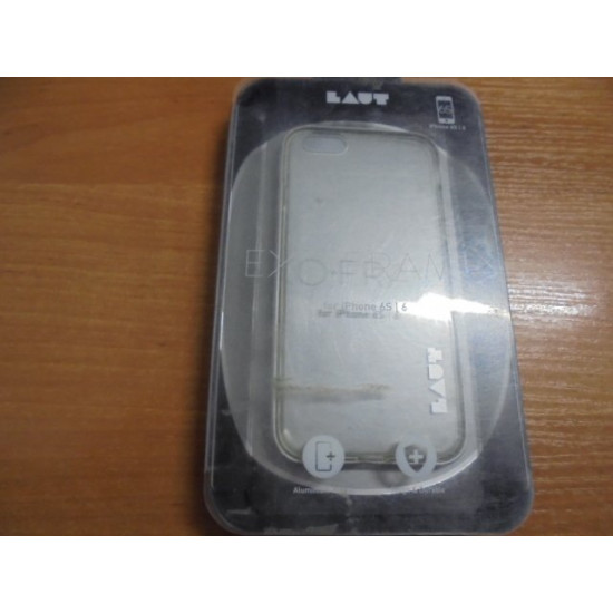 Бампер Laut для iPhone 6/6s EXO-FRAME Aluminium Silver Бампер Laut для iPhone 6/6s EXO-FRAME Aluminium Silver