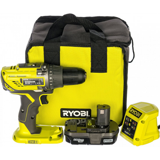 Accumulator drill screw driver of Ryobi ONE + R18DD3-120S Accumulator drill screw driver of Ryobi ONE + R18DD3-120S