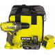 Accumulator drill screw driver of Ryobi ONE + R18DD3-120S Accumulator drill screw driver of Ryobi ONE + R18DD3-120S