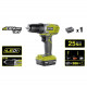 Акумуляторний дриль-шуруповерт Ryobi R12SD-L13G Акумуляторний дриль-шуруповерт Ryobi R12SD-L13G