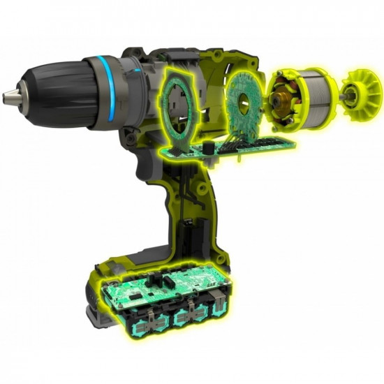 Акумуляторний дриль-шуруповерт Ryobi R18DDBL-0 Акумуляторний дриль-шуруповерт Ryobi R18DDBL-0