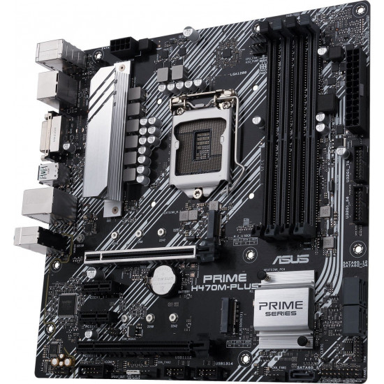 Материнcкая плата ASUS PRIME H470M-PLUS Материнcкая плата ASUS PRIME H470M-PLUS