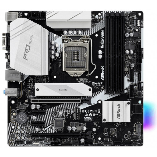 ASRock H470M Pro4 motherboard ASRock H470M Pro4 motherboard