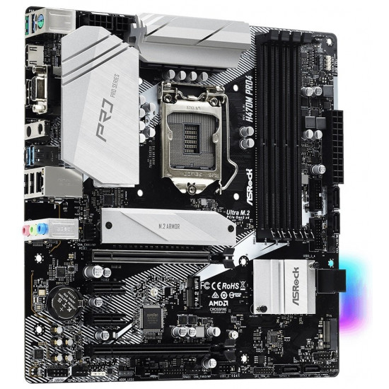 ASRock H470M Pro4 motherboard ASRock H470M Pro4 motherboard