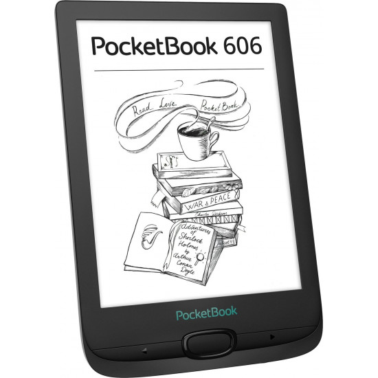 Електронна книга PocketBook 606 Black Електронна книга PocketBook 606 Black