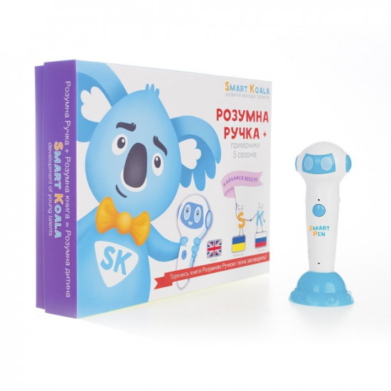 Інтерактивна ручка Smart Koala + Книга Інтерактивна Smart Koala Казки 1 сезон (SKS0FTS1) Інтерактивна ручка Smart Koala + Книга Інтерактивна Smart Koala Казки 1 сезон (SKS0FTS1)