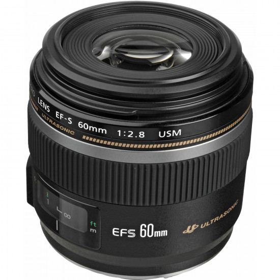 Объектив Canon EF-S 60 mm f/2.8 Macro USM (0284B007) Объектив Canon EF-S 60 mm f/2.8 Macro USM (0284B007)