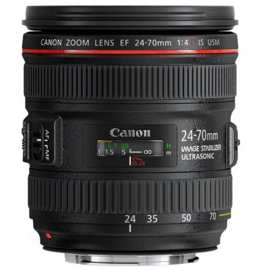 Объектив Canon EF 24-70 mm f/4.0L IS USM (6313B005) Объектив Canon EF 24-70 mm f/4.0L IS USM (6313B005)