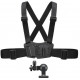 Fastening on a breast of Sony AKA-CMH1 for an action cameras of Sony Fastening on a breast of Sony AKA-CMH1 for an action cameras of Sony