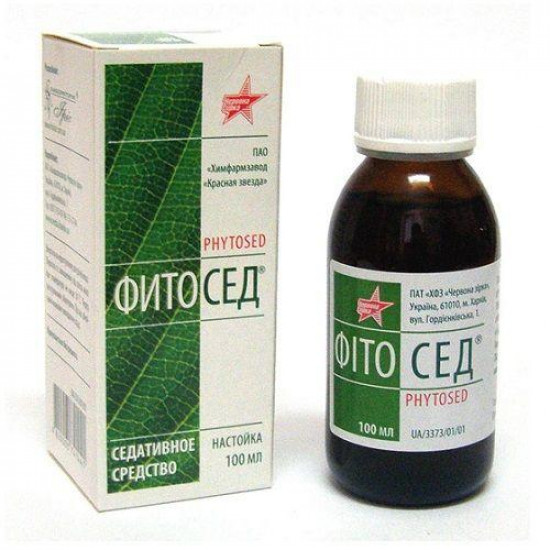 Fitosed of 100 ml tincture Fitosed of 100 ml tincture