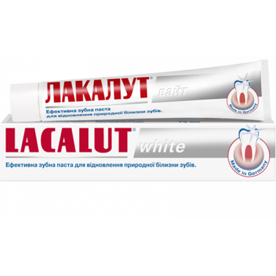 Зубна паста Лакалут Вайт (Lacalut white), 50 мл Зубна паста Лакалут Вайт (Lacalut white), 50 мл