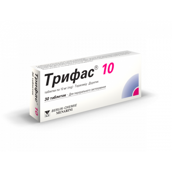 Трифас таблетки по 10 мг, 30 шт. Трифас таблетки по 10 мг, 30 шт.