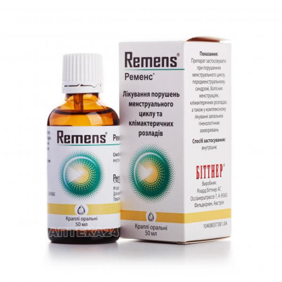 Remens drops of 50 ml Remens drops of 50 ml