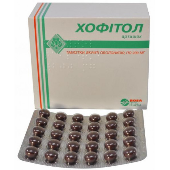 Hofitol of a tablet, 180 pieces. Hofitol of a tablet, 180 pieces.