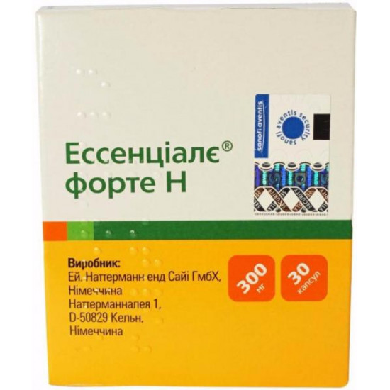 Ессенціале Н форте капсули, 30 шт. Ессенціале Н форте капсули, 30 шт.