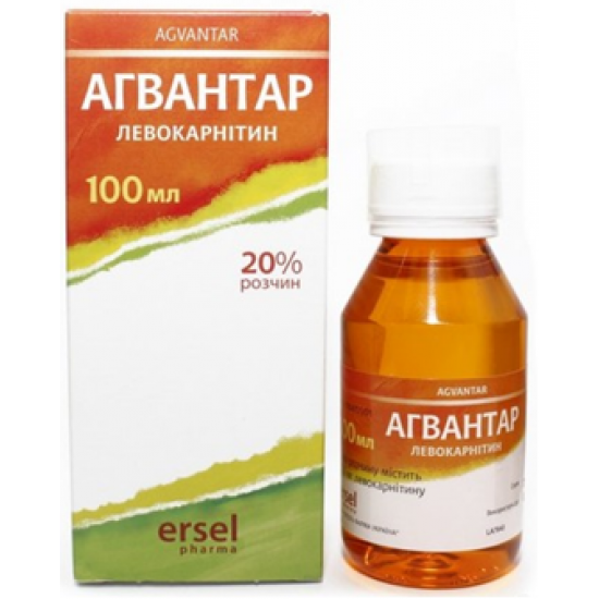 Agvantar solution for oral use of 20%, 100 ml Agvantar solution for oral use of 20%, 100 ml