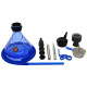 Hookah AMY Deluxe 062 PSMBK-BU (Blue) Hookah AMY Deluxe 062 PSMBK-BU (Blue)