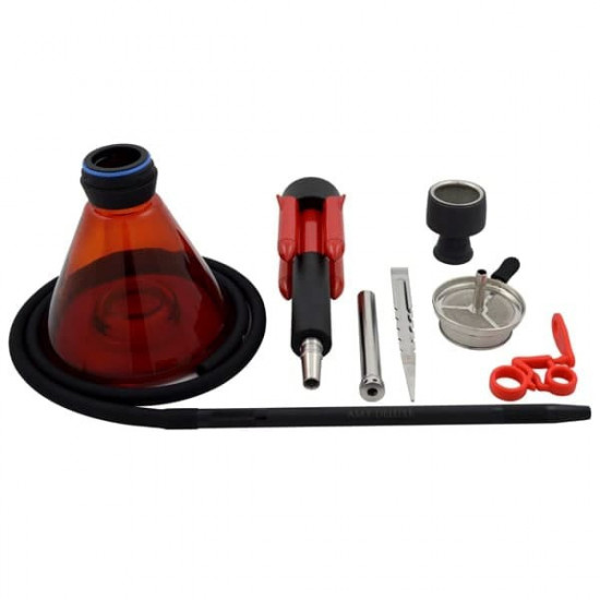 Hookah AMY Deluxe 067.02 PSMBK-RD (Red) Hookah AMY Deluxe 067.02 PSMBK-RD (Red)