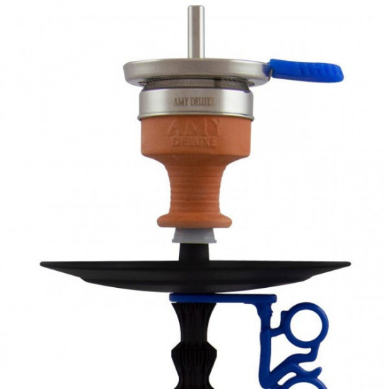 Кальян AMY Deluxe 072.02 PSMBK-BU (Синий) Кальян AMY Deluxe 072.02 PSMBK-BU (Синий)