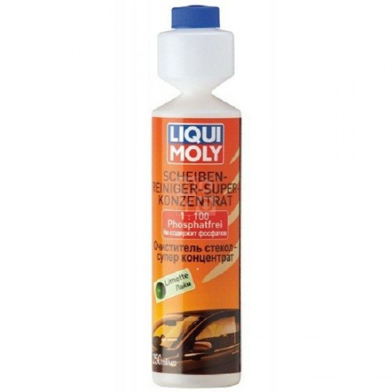Glass cleaner Liqui Moly SCHEIBEN-REINIGER-SUPER KONZ. 0,25 L, lime concentrate Glass cleaner Liqui Moly SCHEIBEN-REINIGER-SUPER KONZ. 0,25 L, lime concentrate