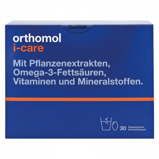 Orthomol I-Care гранули + капсули для профілактики та лікування вірусних та інфекційних захворювань, 30 днів Orthomol I-Care гранули + капсули для профілактики та лікування вірусних та інфекційних захворювань, 30 днів