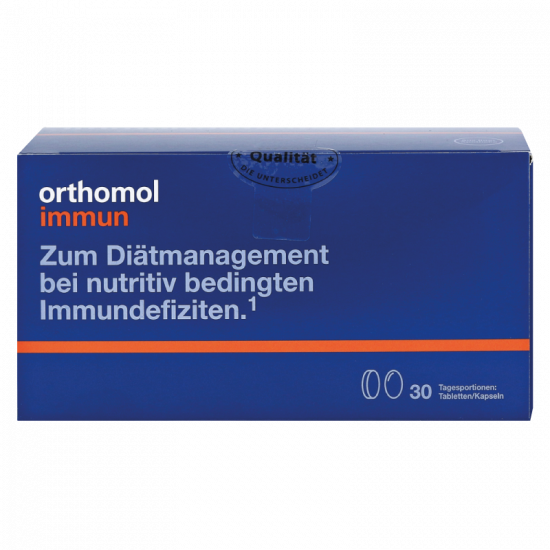Orthomol Immun капсули + таблетки для відновлення імунної системи, 30 днів Orthomol Immun капсули + таблетки для відновлення імунної системи, 30 днів
