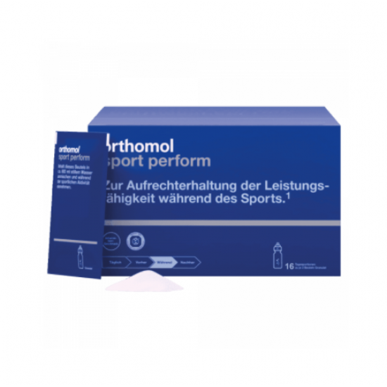 Orthomol Sport Perform гранули для електролітного напою під час тренування, 16 днів Orthomol Sport Perform гранули для електролітного напою під час тренування, 16 днів