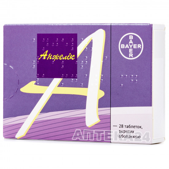 Angélique of a tablet, 28 pieces. Angélique of a tablet, 28 pieces.