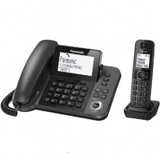 DECT Panasonic KX-TGF320UCM Black phone DECT Panasonic KX-TGF320UCM Black phone