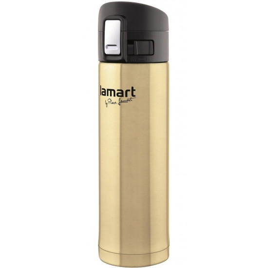 Термос Lamart золотистый 0,42л (LT4009) Термос Lamart золотистый 0,42л (LT4009)