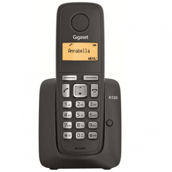 Gigaset A120 Black DECT phone Gigaset A120 Black DECT phone