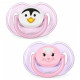 Avent dummy Rabbit Truman 0-6 months of 2 pieces (SCF182/13) Avent dummy Rabbit Truman 0-6 months of 2 pieces (SCF182/13)