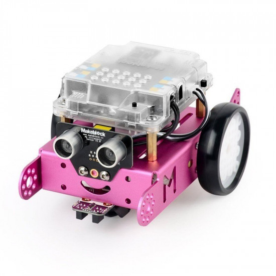 Обучающий робот-конструктор Makeblock mBot v1.1 розовый Обучающий робот-конструктор Makeblock mBot v1.1 розовый