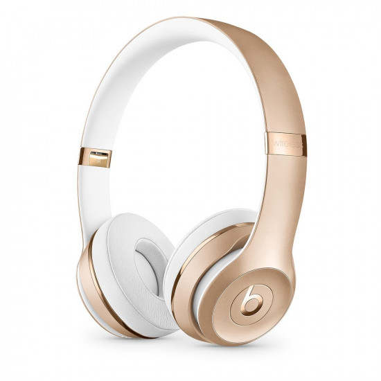 Bluetooth Beats Solo3 Wireless Gold earphones (MNER2ZM/A) Bluetooth Beats Solo3 Wireless Gold earphones (MNER2ZM/A)