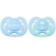 AVENT dummy for boys of 0-6 months of 2 pieces (SCF172/01) AVENT dummy for boys of 0-6 months of 2 pieces (SCF172/01)
