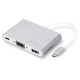 Adapter DIGITUS USB Type-C to VGA, USB 3.0, Type-C Adapter DIGITUS USB Type-C to VGA, USB 3.0, Type-C
