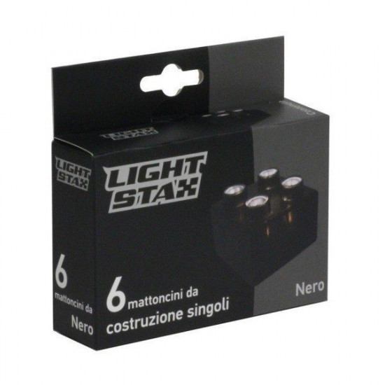 Конструктор Light Stax с LED подсветкой Expansion черный 6 эл. 2x2 (LS-M04009) Конструктор Light Stax с LED подсветкой Expansion черный 6 эл. 2x2 (LS-M04009)