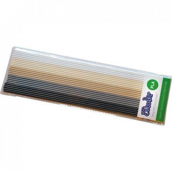 A set of rods for 3D handle 3Doodler CREATE khaki, 25 pieces (a metallic / glyanetsets) (PL-MIX7) A set of rods for 3D handle 3Doodler CREATE khaki, 25 pieces (a metallic / glyanetsets) (PL-MIX7)
