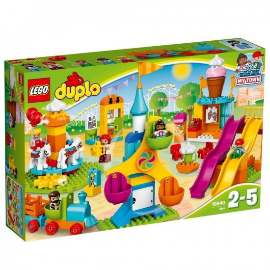 Конструктор LEGO DUPLO Большой парк аттракционов (10840) Конструктор LEGO DUPLO Большой парк аттракционов (10840)
