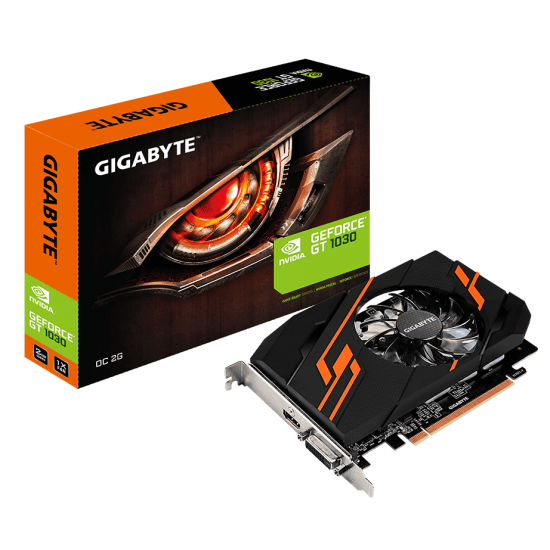 Video card GIGABYTE GeForce GT 1030 2GB of GDDR5 OS (GV-N1030OC-2GI) Video card GIGABYTE GeForce GT 1030 2GB of GDDR5 OS (GV-N1030OC-2GI)