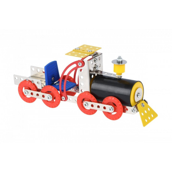 Конструктор металевий Same Toy Inteligent DIY Model Car Паровоз 117 елементів (58033Ut) Конструктор металевий Same Toy Inteligent DIY Model Car Паровоз 117 елементів (58033Ut)