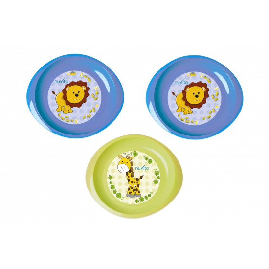 Set of plateaus Nuvita of 6 m + 3 pieces small Blue and lime (NV1428Blue) Set of plateaus Nuvita of 6 m + 3 pieces small Blue and lime (NV1428Blue)