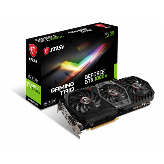 Video card MSI GeForce GTX 1080 Ti 11GB GDDR5X GAMING TRIO (GF_GTX_1080_Ti_GAMING_T) Video card MSI GeForce GTX 1080 Ti 11GB GDDR5X GAMING TRIO (GF_GTX_1080_Ti_GAMING_T)