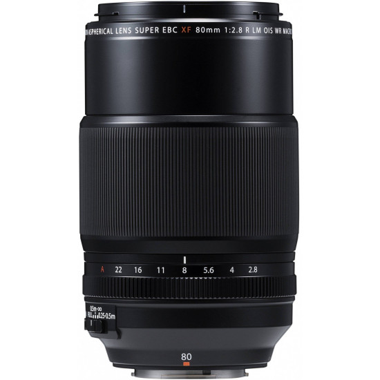 Lens of Fujifilm of XF 80 mm f/2.8 Macro R LM OIS WR (16559168) Lens of Fujifilm of XF 80 mm f/2.8 Macro R LM OIS WR (16559168)
