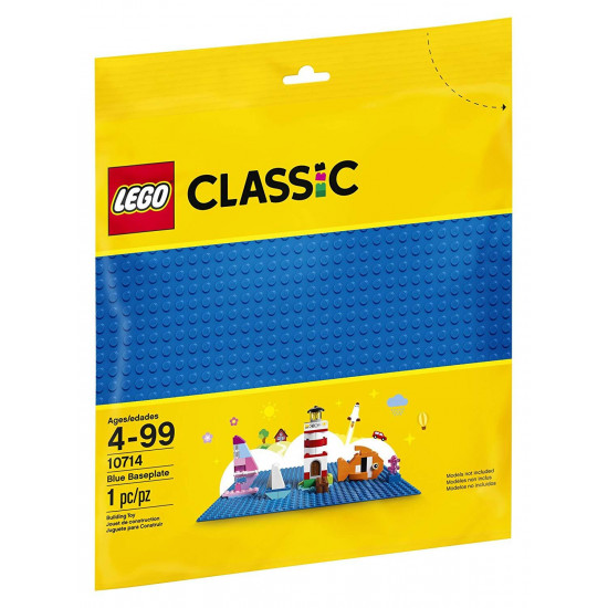 Конструктор LEGO Classic Базовая пластина синего цвета (10714) Конструктор LEGO Classic Базовая пластина синего цвета (10714)