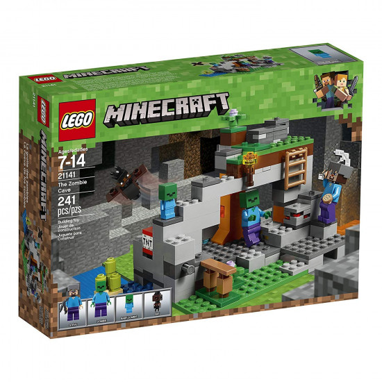 Конструктор LEGO Minecraft Пещера зомби (21141) Конструктор LEGO Minecraft Пещера зомби (21141)