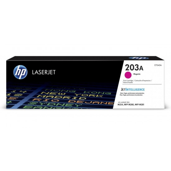 Тонер-картридж лазерный HP 203A CLJ M280/M281/M254 Magenta,1300 стр (CF543A) Тонер-картридж лазерный HP 203A CLJ M280/M281/M254 Magenta,1300 стр (CF543A)