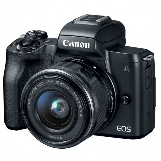 CANON EOS M50 camera + 15-45mm IS STM Black (2680C060) CANON EOS M50 camera + 15-45mm IS STM Black (2680C060)
